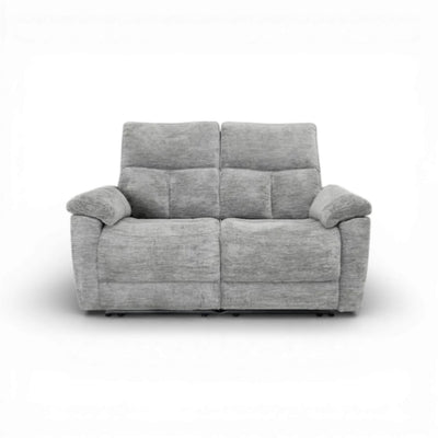 Klint Grey 2 Seater Power Recliner Sofa
