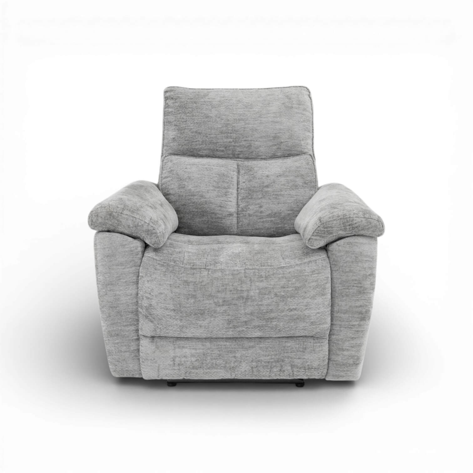 Klint Grey Power Recliner Armchair
