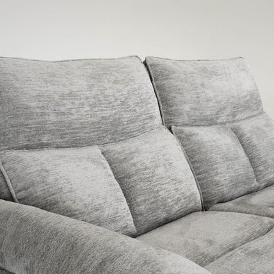 Klint Grey 3 Seater Power Recliner Sofa