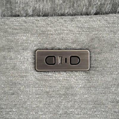 Klint Grey Power Recliner Armchair