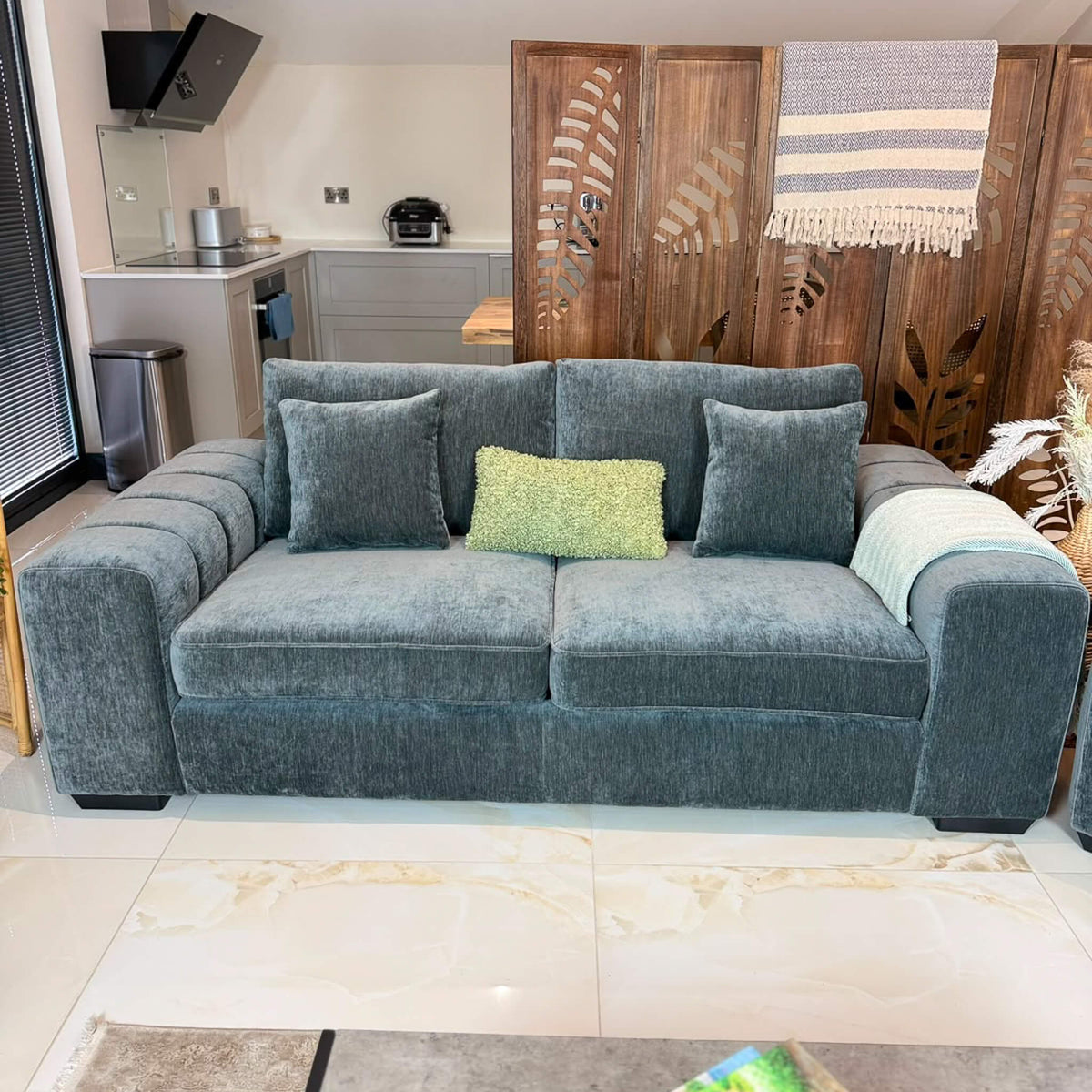 Laguna Grey 3 Seater Sofa