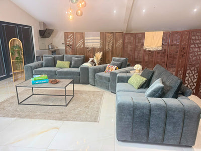 Laguna Grey 3 Seater Sofa