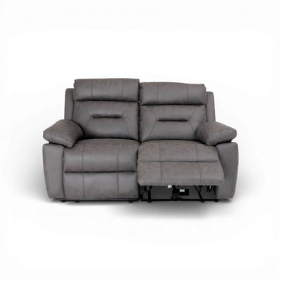 Lucca Grey 2 Seater Power Recliner Sofa