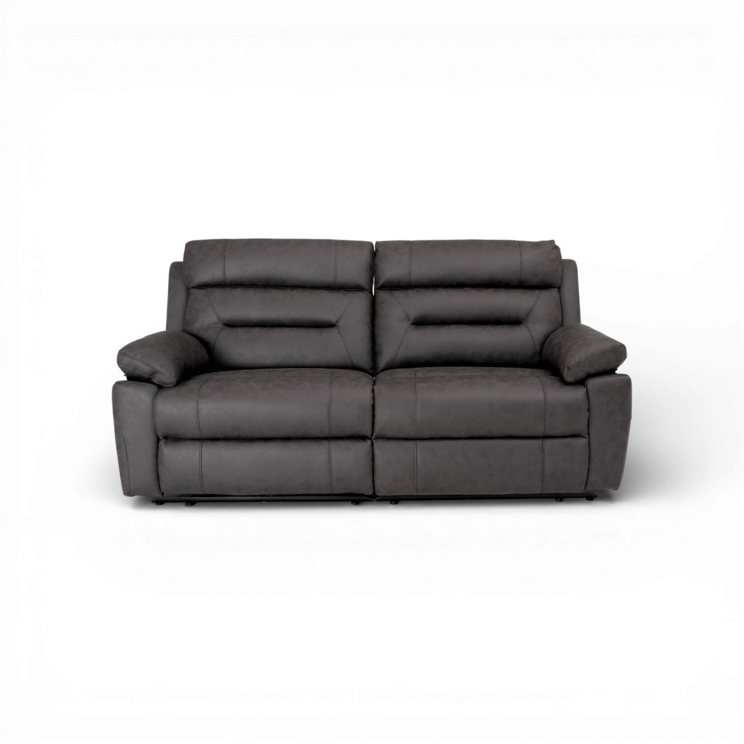 Lucca Grey 3 Seater Power Recliner Sofa