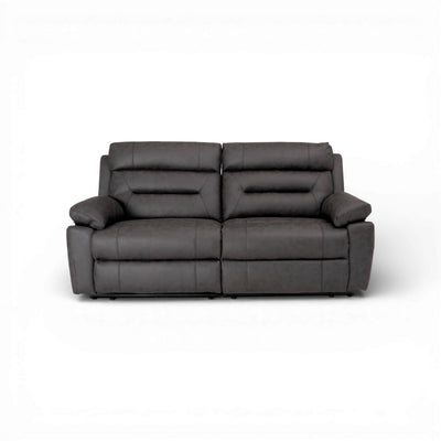 Lucca Grey 3 Seater Power Recliner Sofa