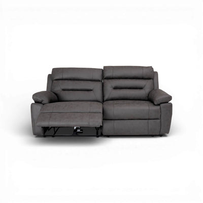 Lucca Grey 3 Seater Power Recliner Sofa