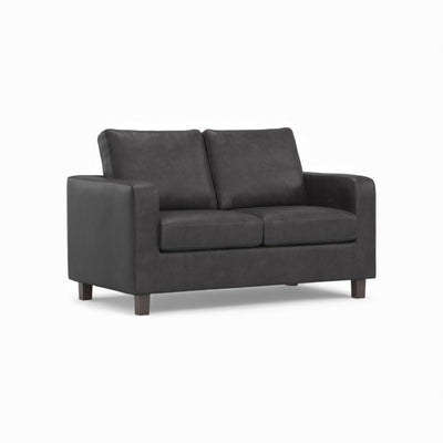 Luna Black 2 Seater Sofa