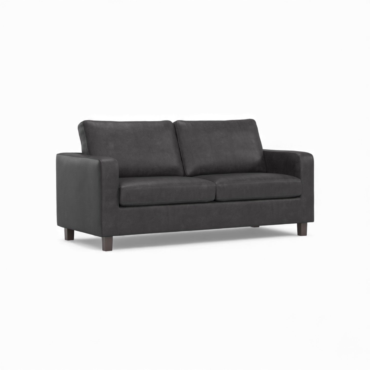 Luna Black 3 Seater Sofa