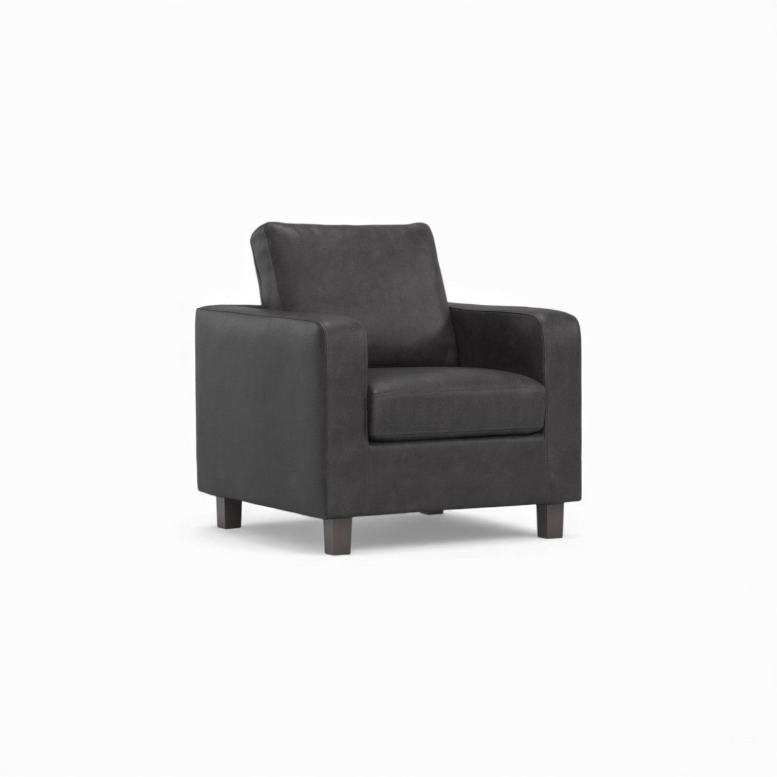Luna Black Armchair