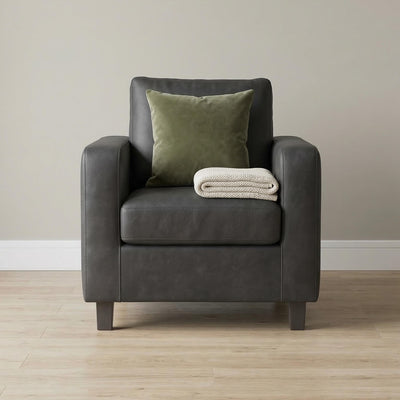 Luna Black Armchair