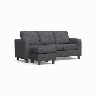 Luna Grey Reversible Corner Sofa