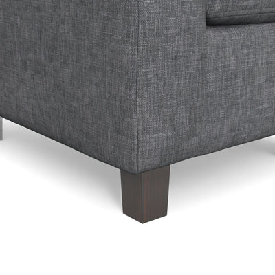 Luna Grey Reversible Corner Sofa