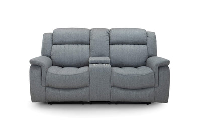 Lydon Grey 2 Seater Power Recliner