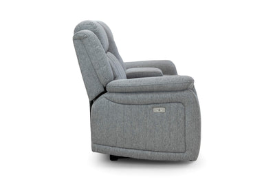 Lydon Grey 2 Seater Power Recliner