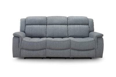 Lydon Grey 3 Seater Power Recliner