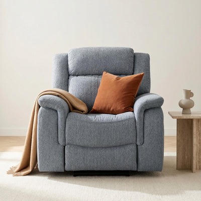 Lydon Grey Power Recliner Armchair