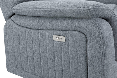 Lydon Grey 3 Seater Power Recliner