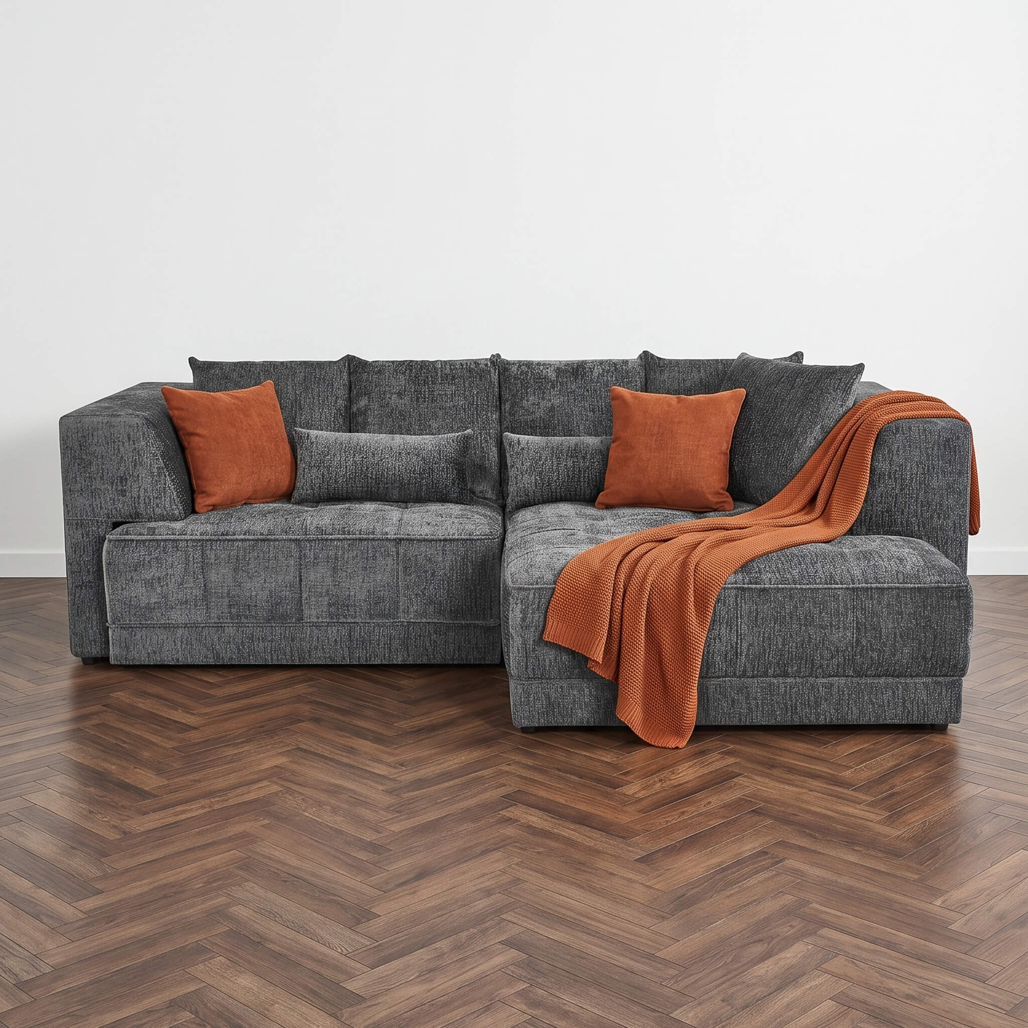 Magnus Grey Right Corner Power Slider Sofa Bed & Storage
