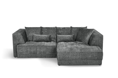 Magnus Grey Right Corner Power Slider Sofa Bed & Storage