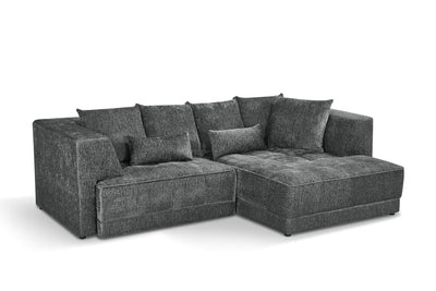 Magnus Grey Right Corner Power Slider Sofa Bed & Storage