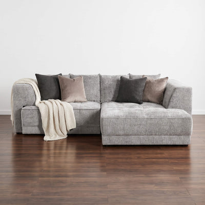 Magnus Grey Right Corner Power Slider Sofa Bed & Storage