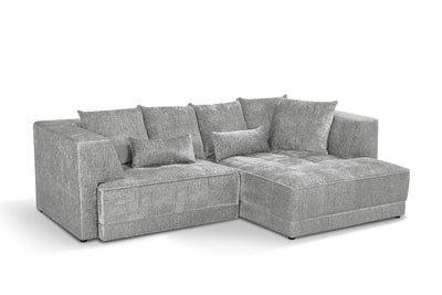 Magnus Grey Right Corner Power Slider Sofa Bed & Storage