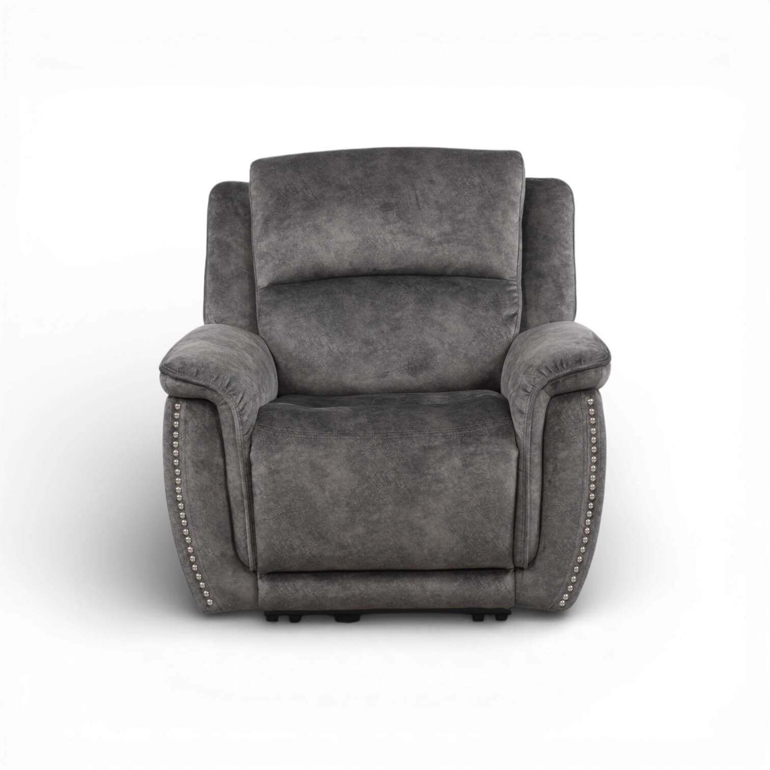 Majestik Grey Power Recliner Armchair