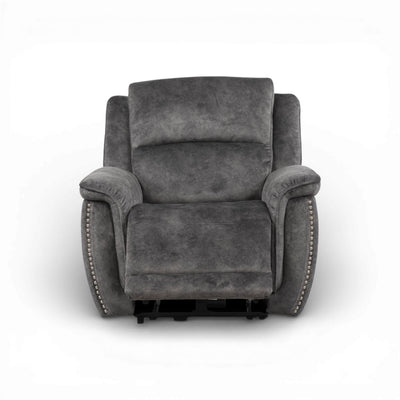 Majestik Grey Power Recliner Armchair