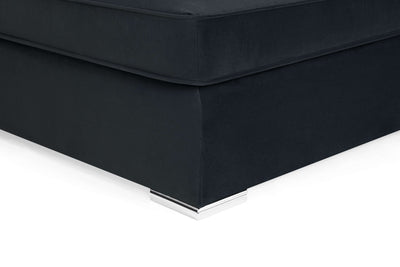 Marvelle Black U Shape Corner Sofa