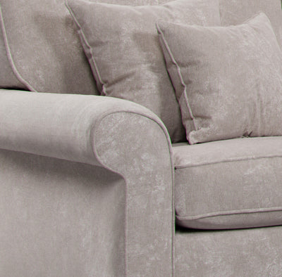 Mary Beige Double Corner Sofa