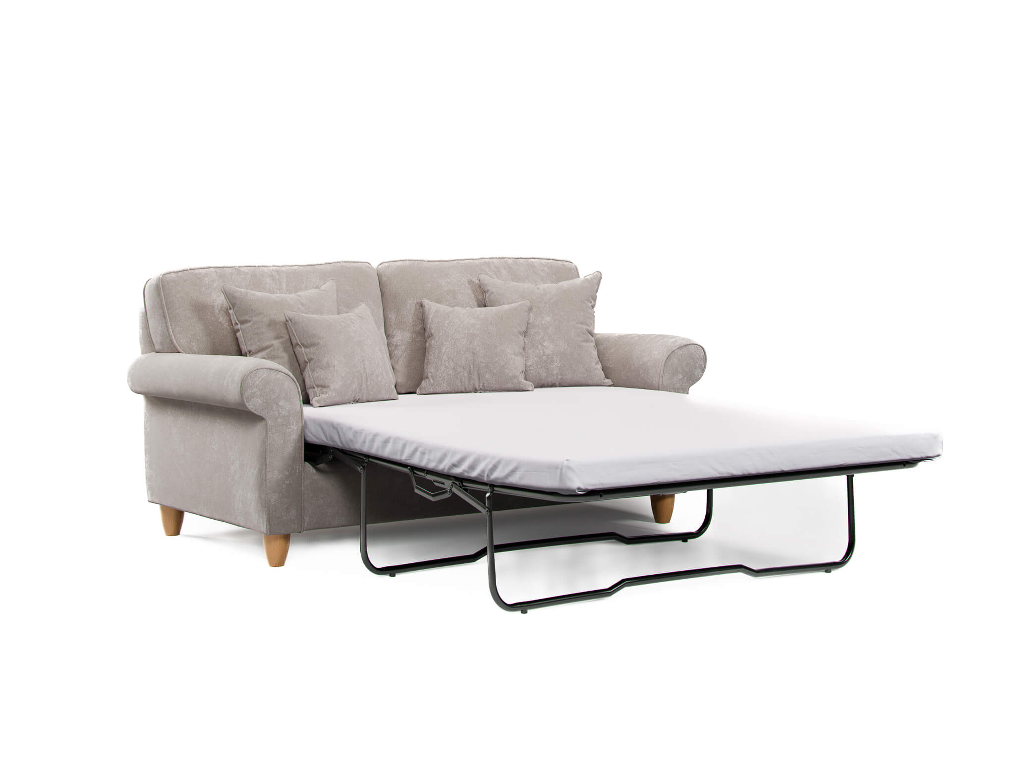 Mary Beige 2 Seater Sofa Bed