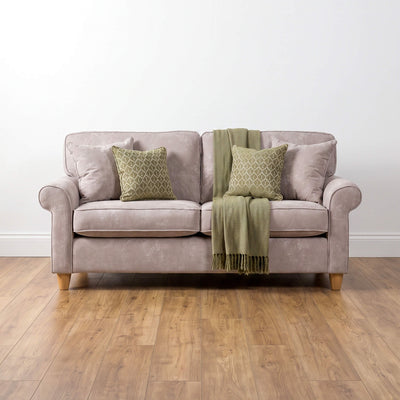 Mary Beige 3 Seater Sofa