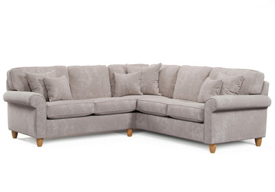 Mary Beige Double Corner Sofa