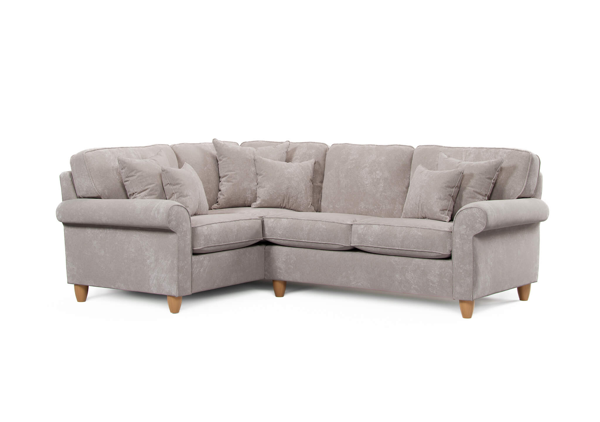 Mary Beige Left Corner Sofa