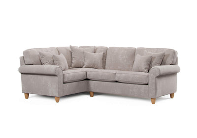 Mary Beige Left Corner Sofa
