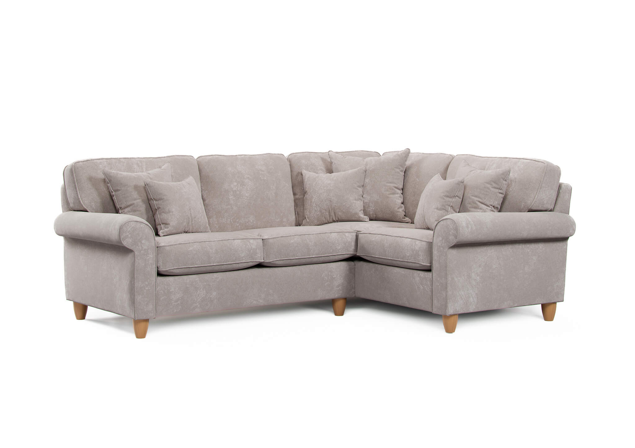 Mary Beige Right Corner Sofa