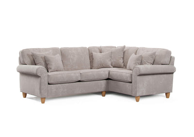 Mary Beige Right Corner Sofa