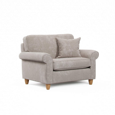 Mary Beige Snuggle Chair