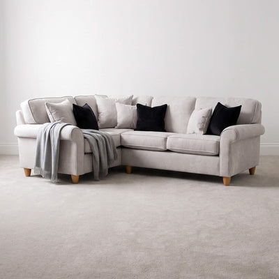 Mary Pearl Left Corner Sofa