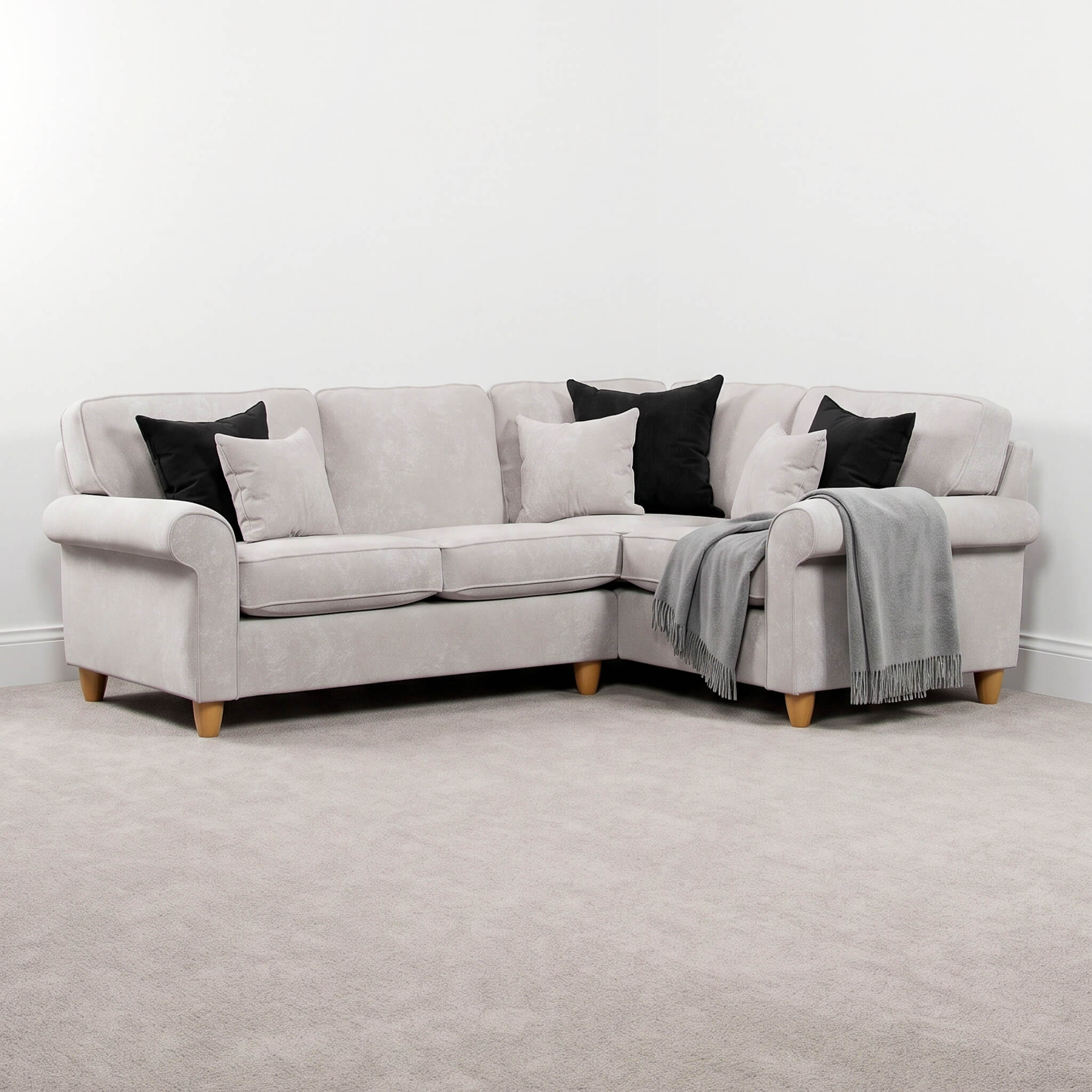 Mary Pearl Right Corner Sofa