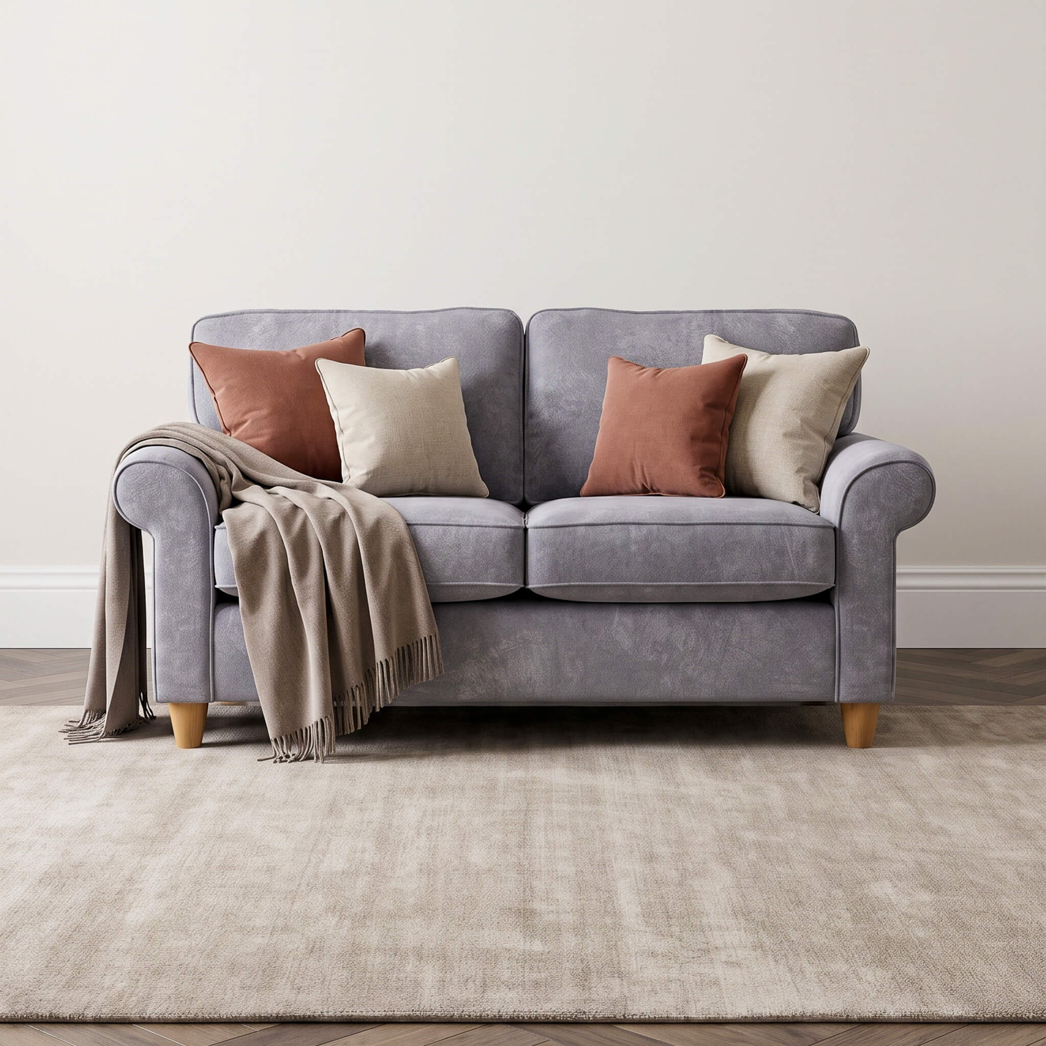 Mary Grey 2 Seater Sofa