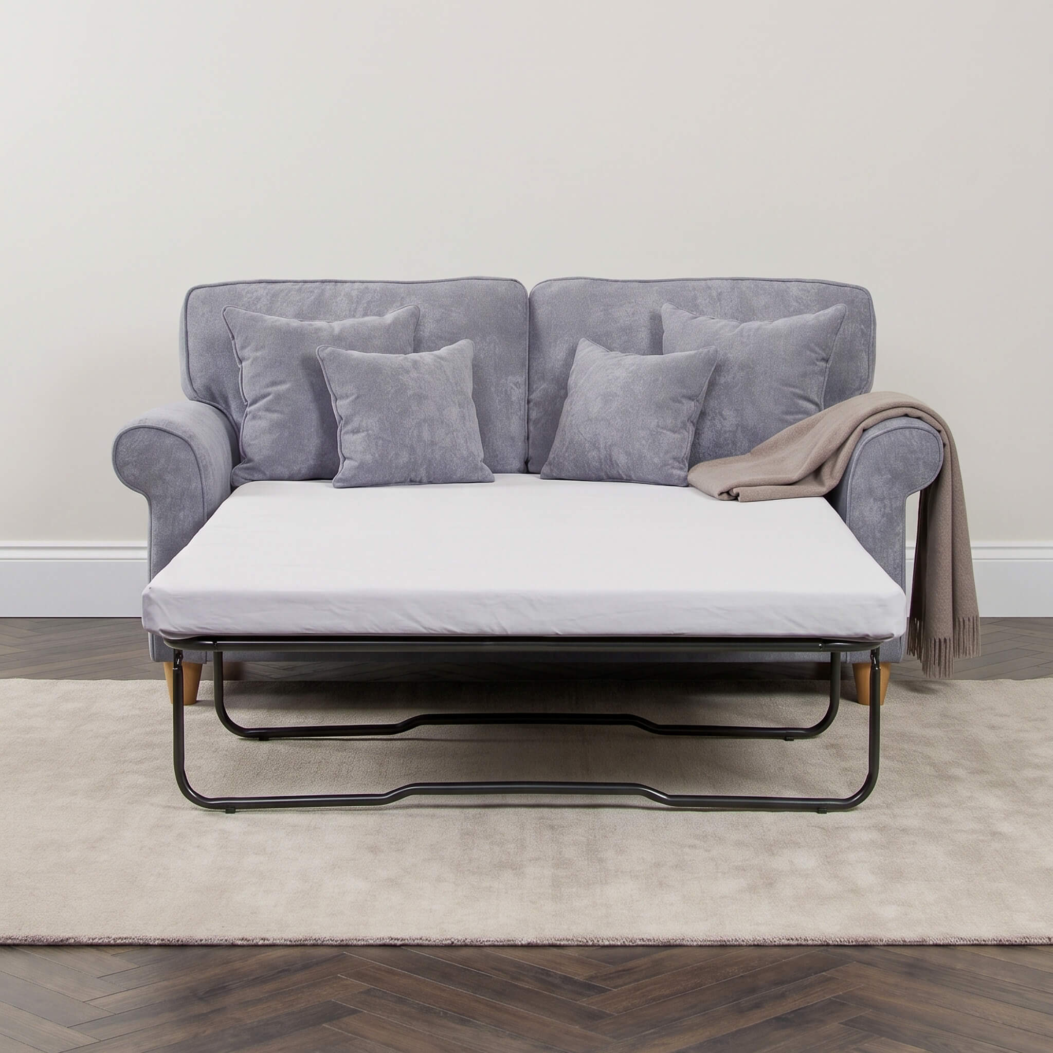 Mary Grey 2 Seater Sofa Bed