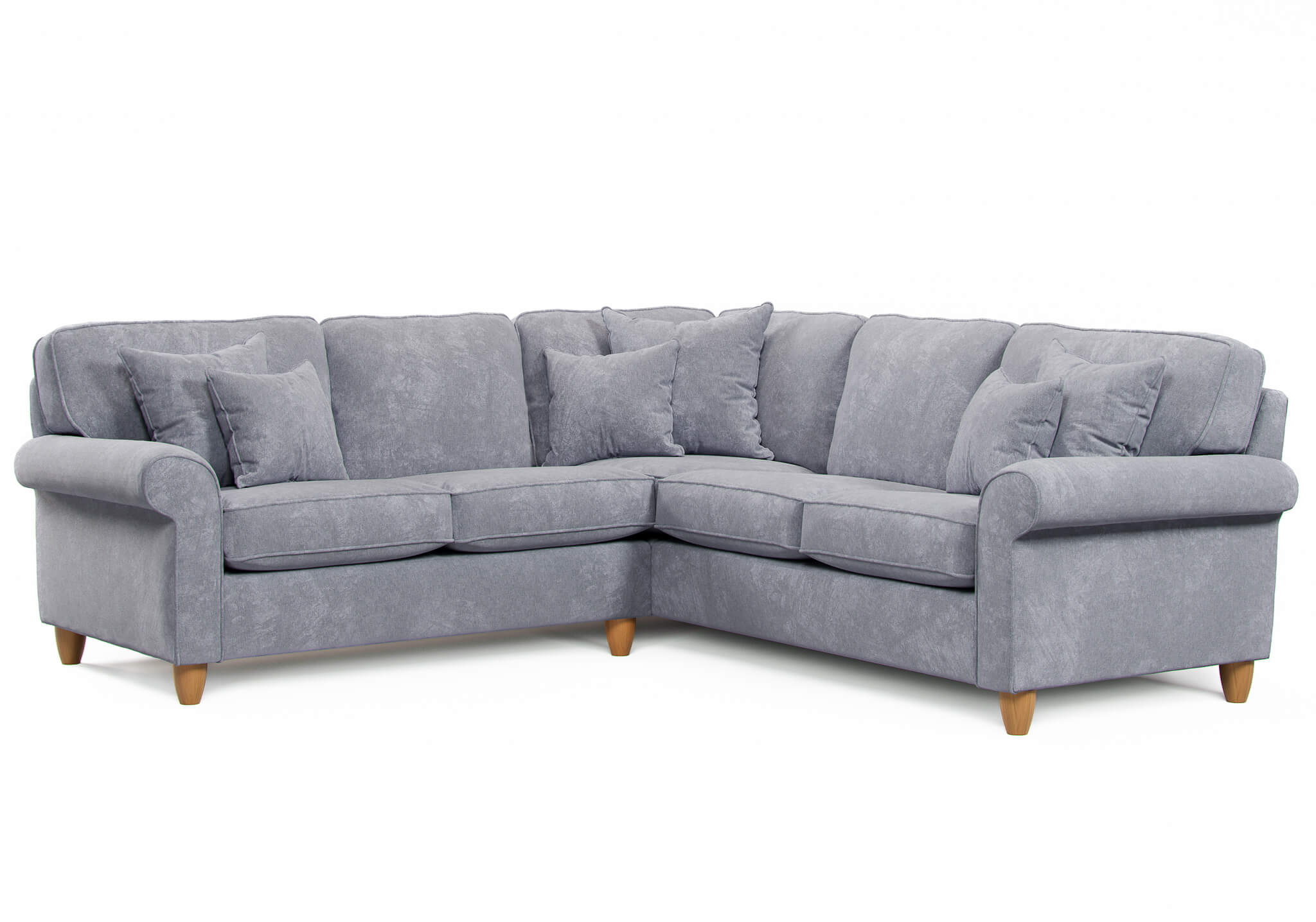 Mary Grey Double Corner Sofa
