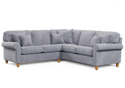 Mary Grey Double Corner Sofa