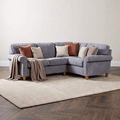 Mary Grey Right Corner Sofa