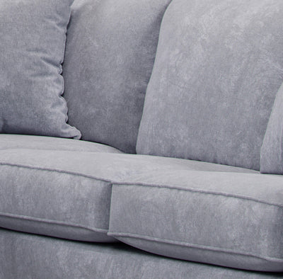 Mary Grey Double Corner Sofa
