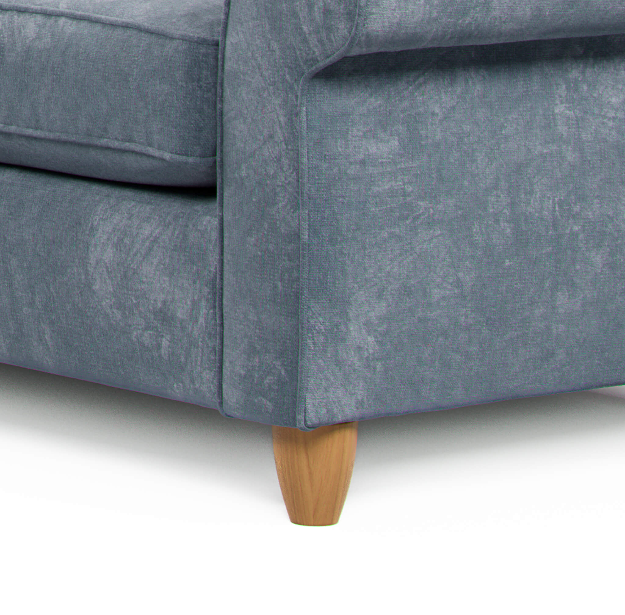 Mary Blue Double Corner Sofa