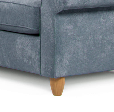 Mary Blue Double Corner Sofa