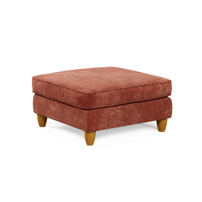 Mary Red Footstool
