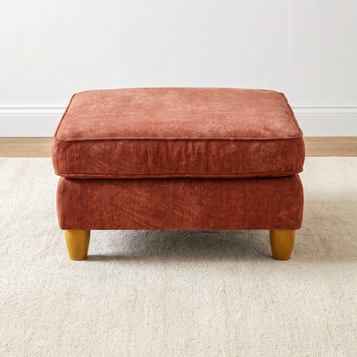 Mary Red Footstool